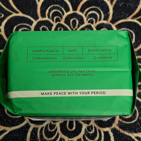 The Honey Pot Company Herbal-Infused Liners, 100% Organic Cotton Heavy Flow 20ct - Picture 2 of 8